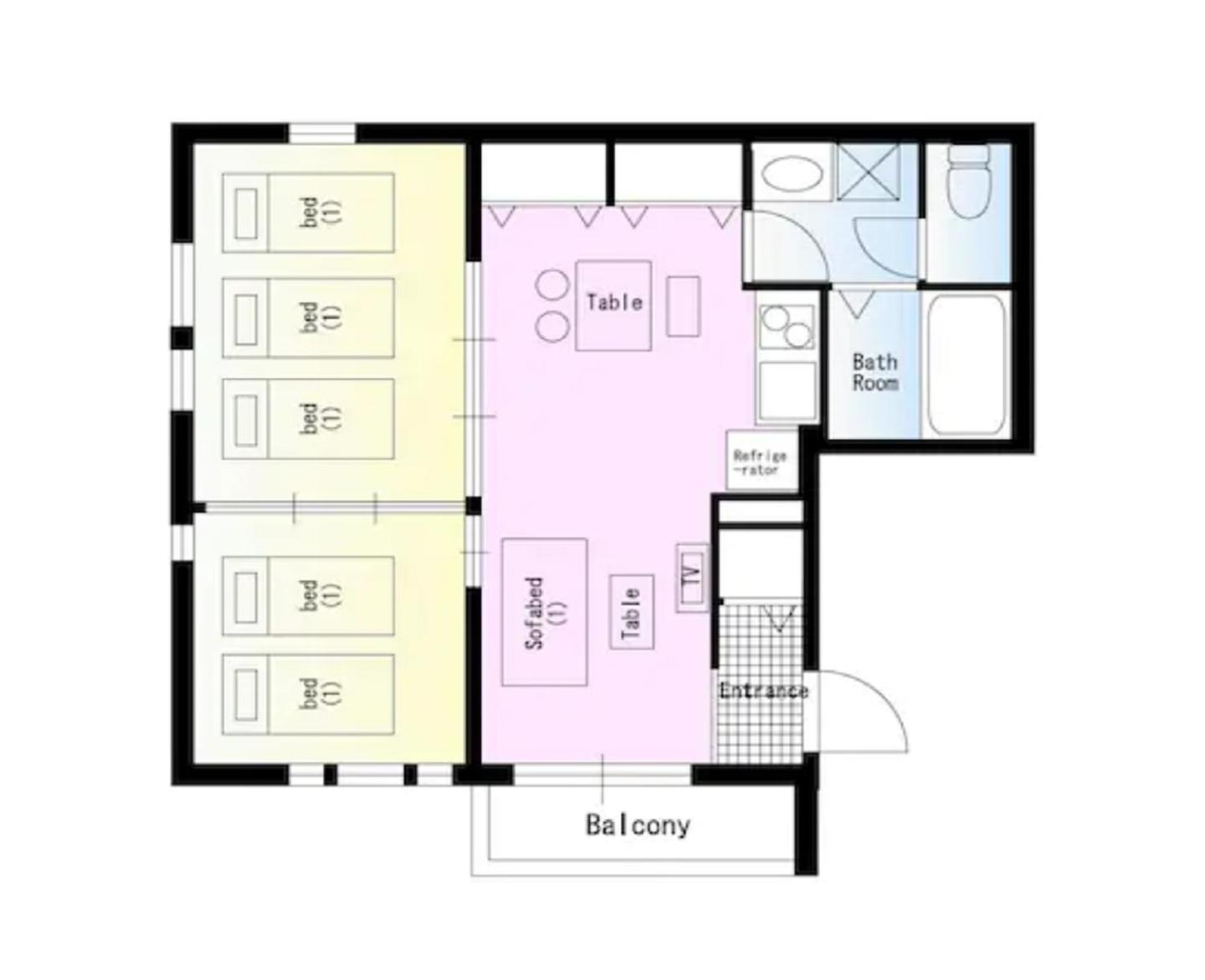 Prism Inn Kamata 東京都 客房 照片