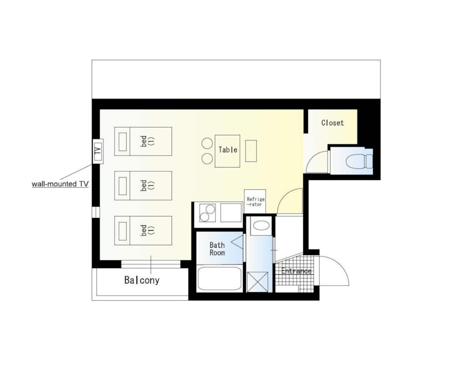 Prism Inn Kamata 東京都 客房 照片