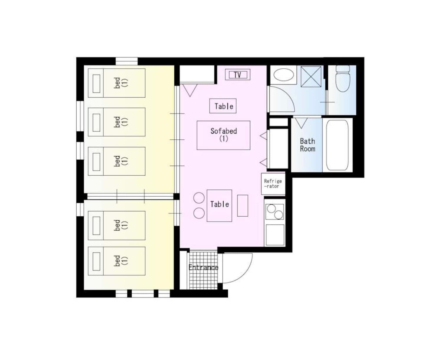 Prism Inn Kamata 東京都 客房 照片